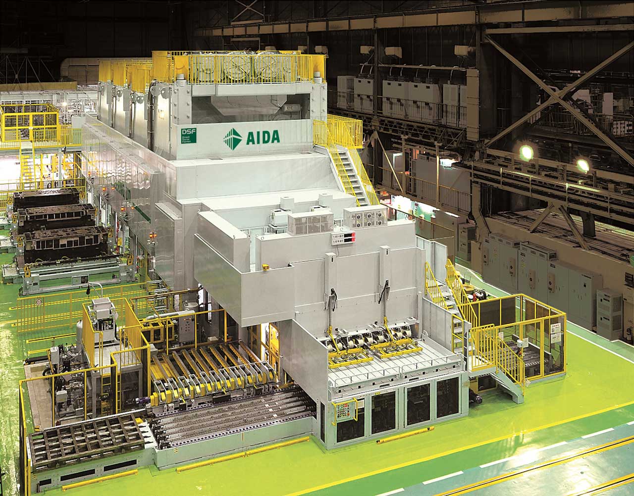 AIDA-Servo-Tandem-Line—2 AIDA Servo Tandem Lines 23000 kN