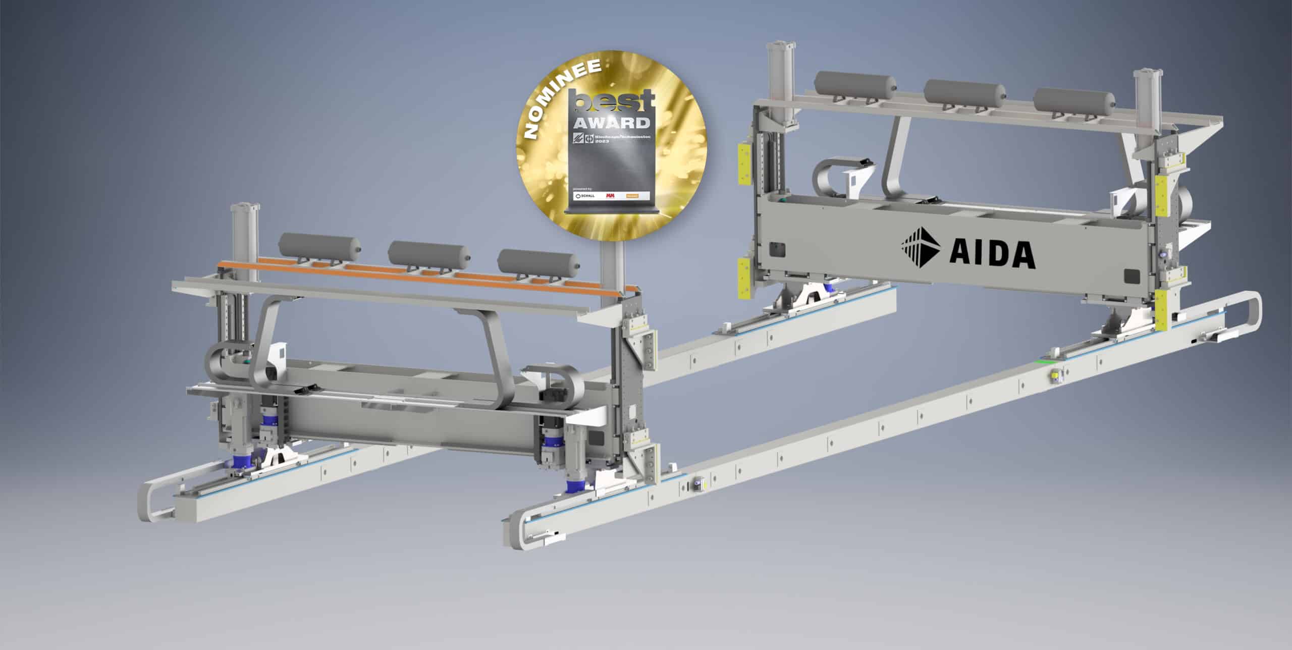 AET – AIDA Electronic Transfer System-Blechexpo